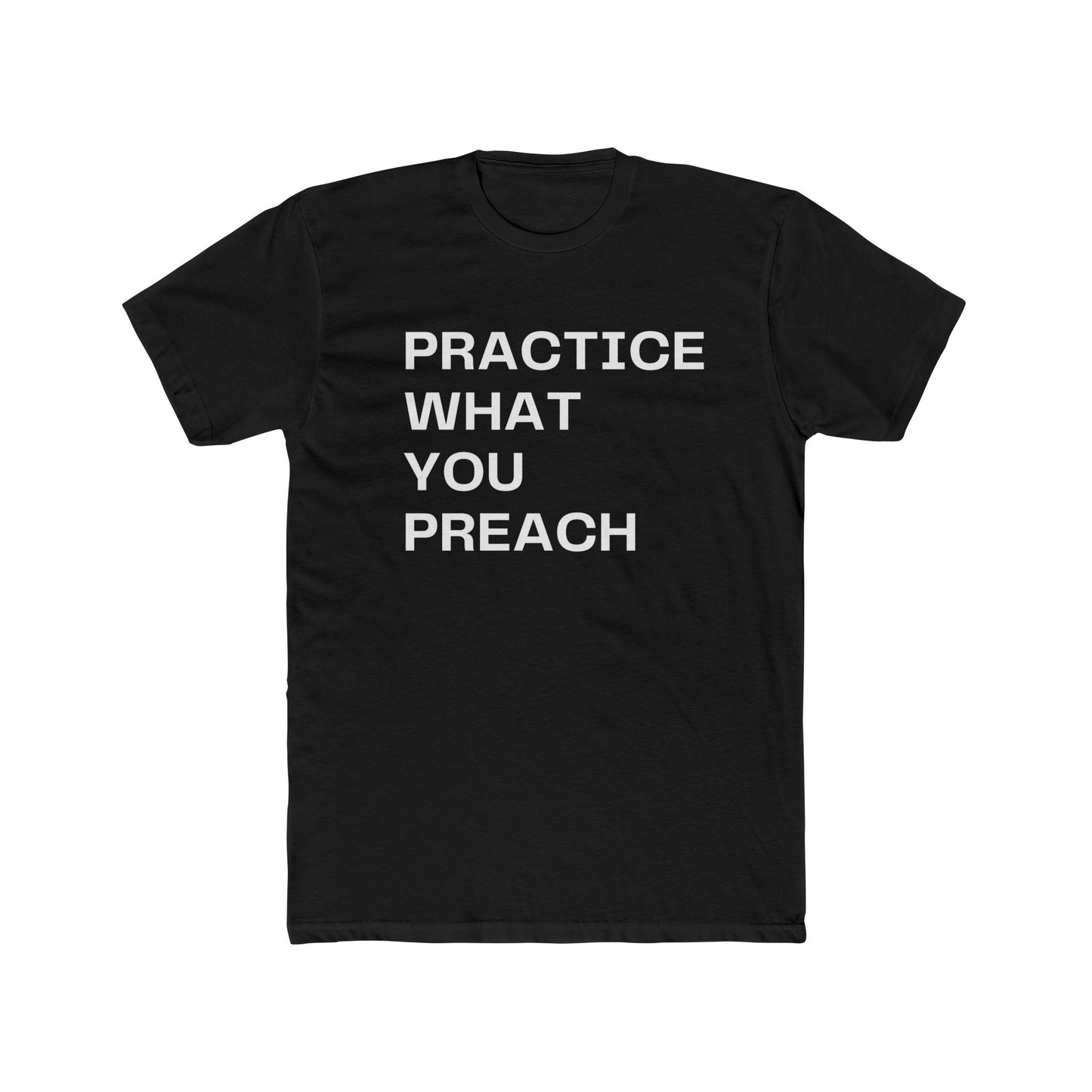 Practice | Men's T-Shirt | Front Text