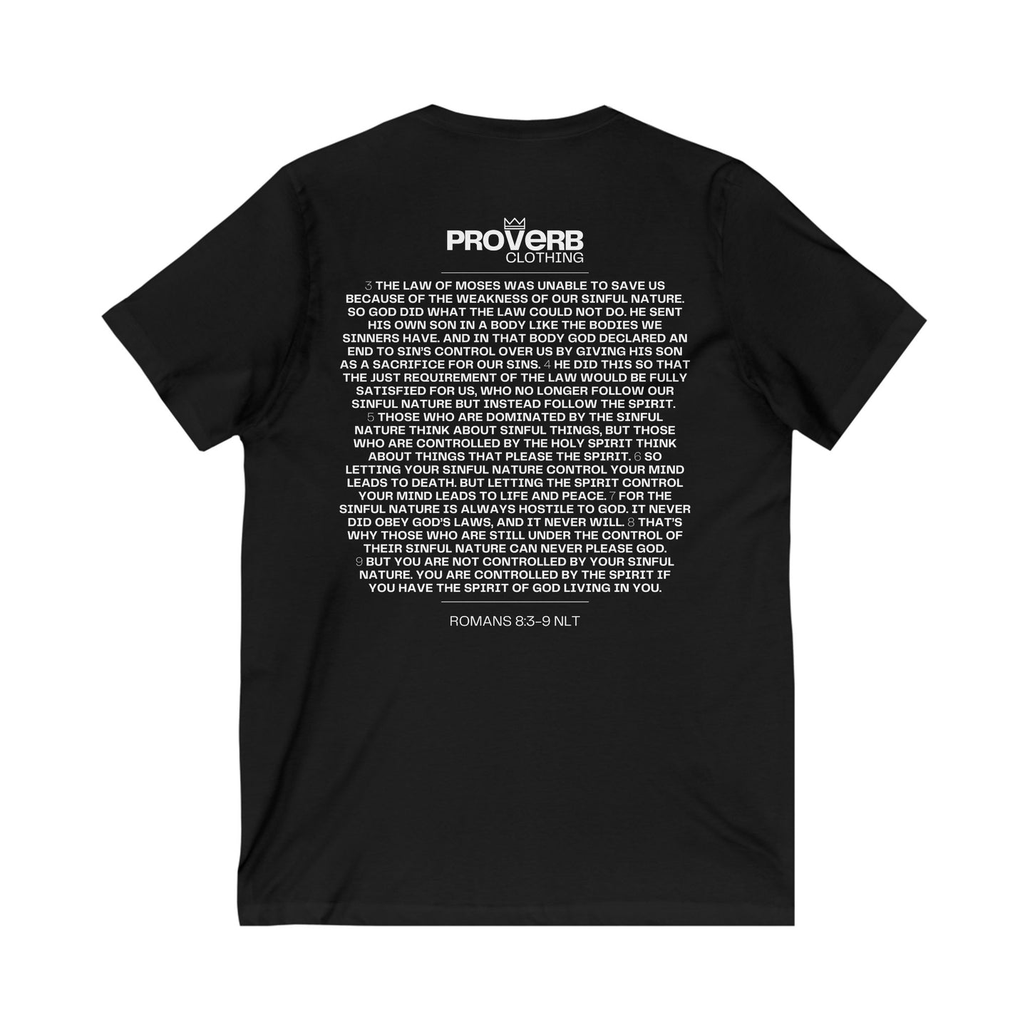 Sinner | V-Neck (Unisex Fit) | Front Text