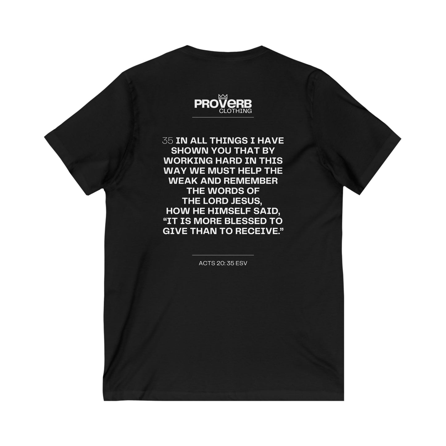 Better to Give | V-Neck (Unisex Fit) | Front Text