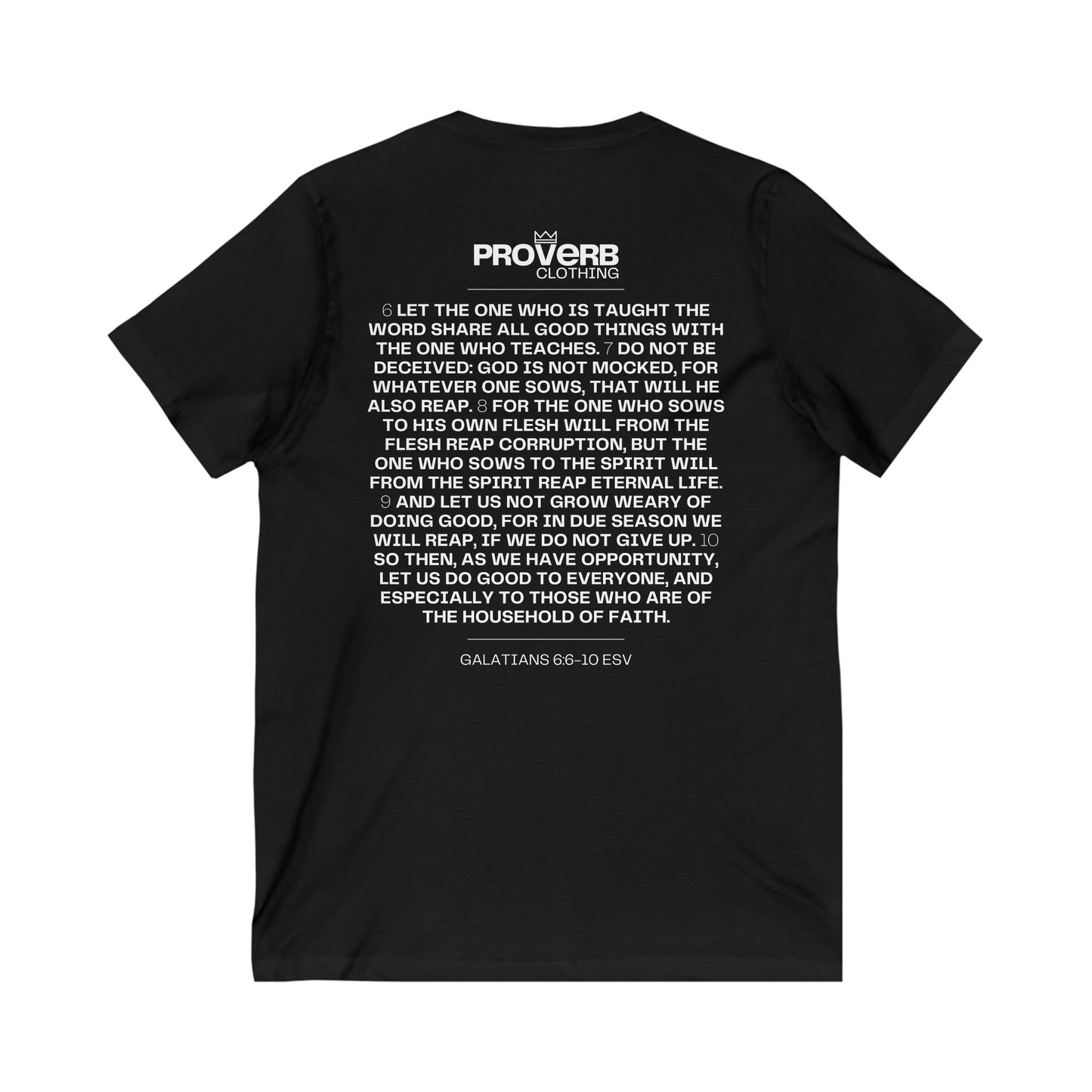 Reap | V-Neck (Unisex Fit) | Front Text