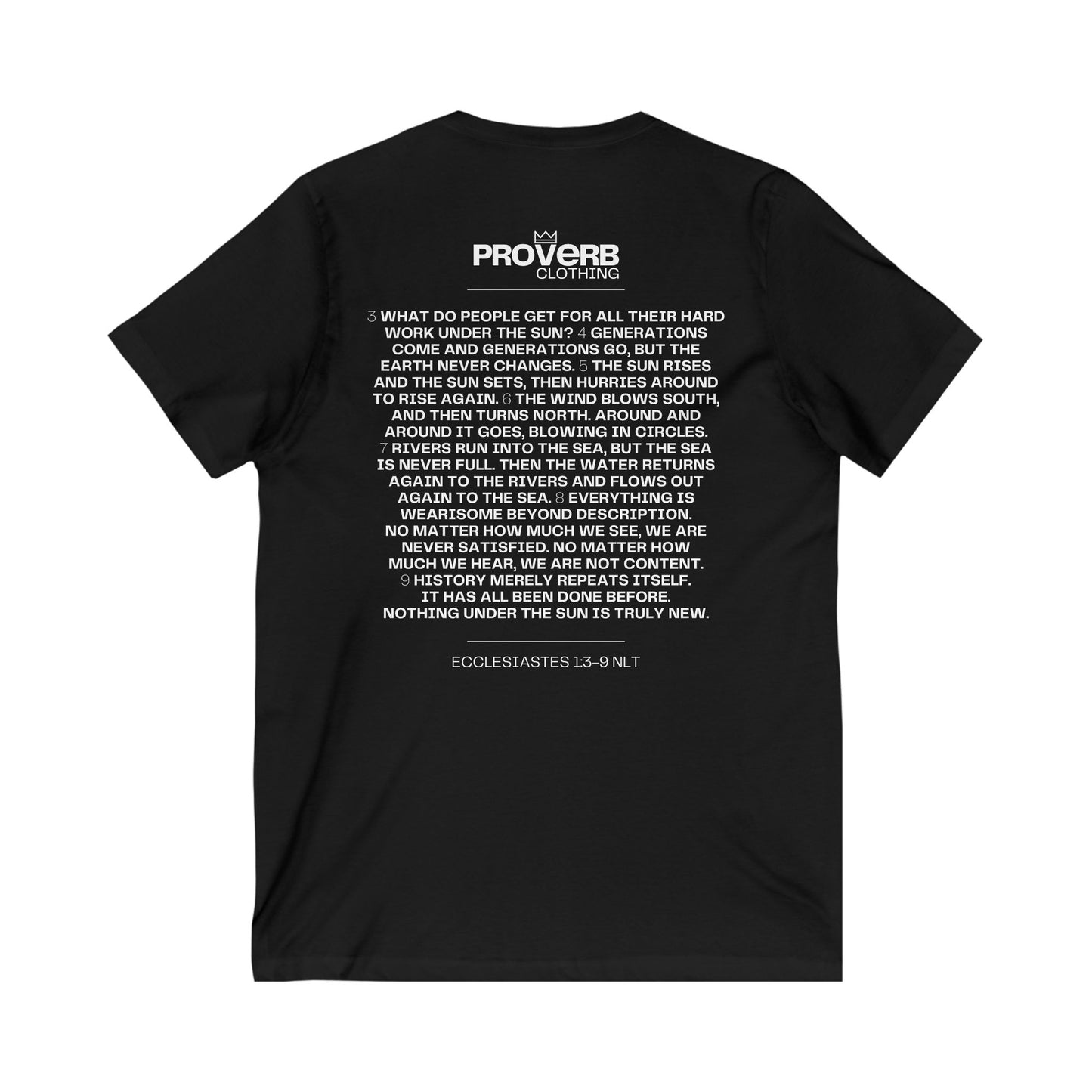 Nothing New | V-Neck (Unisex Fit) | Front Text