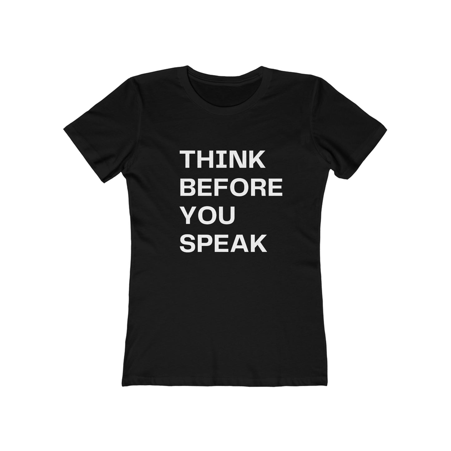 Think | Women's T-Shirt | Front Text