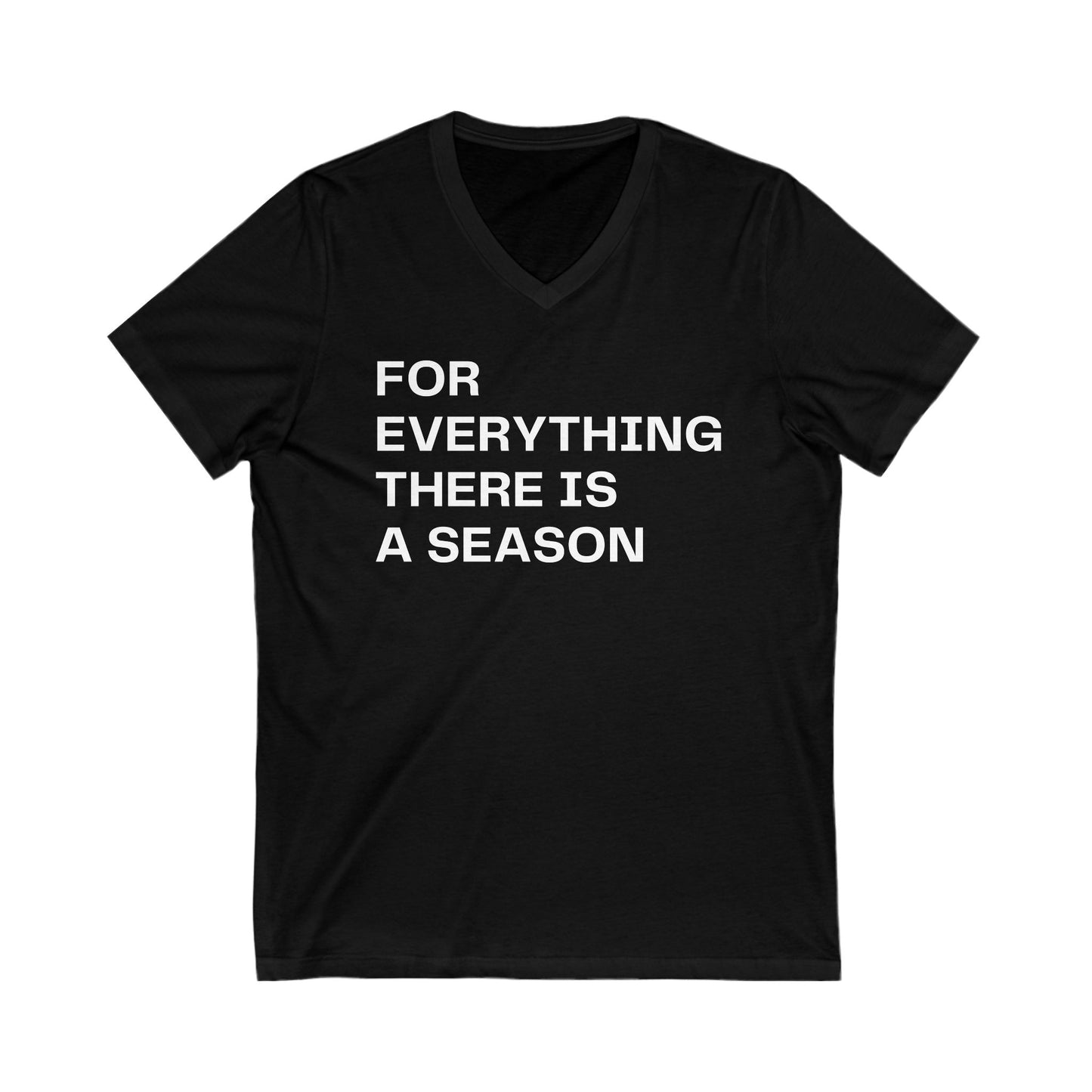 Seasons | Women's V-Neck (Unisex Fit) | Front Text