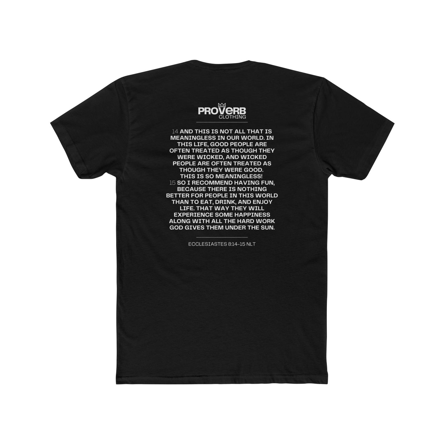 Be Merry | Men's T-Shirt | Front Text