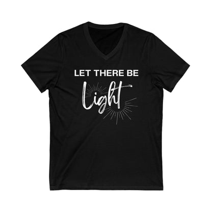 Let There Be | Women's V-Neck (Unisex Fit)