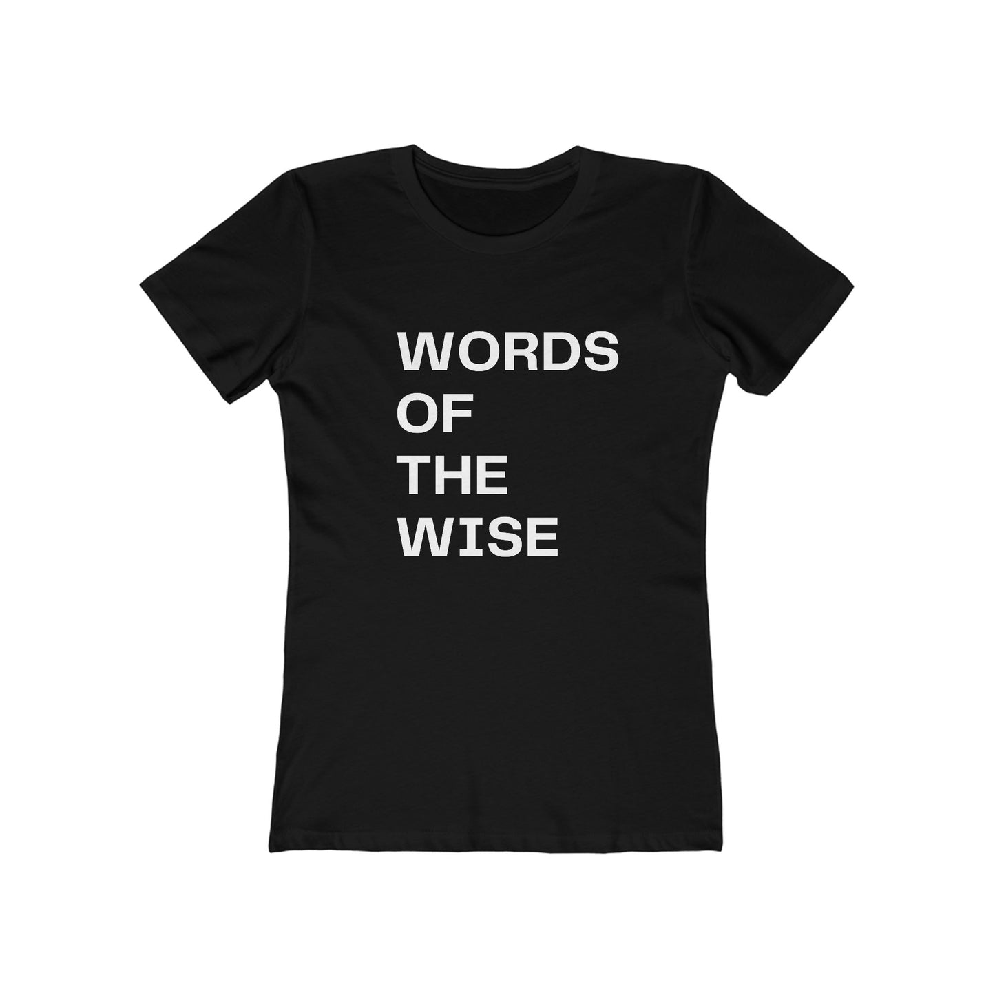 Words | Women's T-Shirt | Front Text