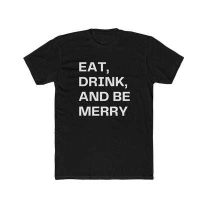 Be Merry | Men's T-Shirt | Front Text